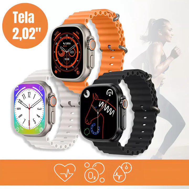 Combo Reloj Ultra 8 + Audifonos i12