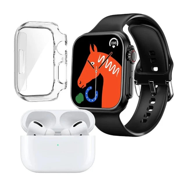 Combo Reloj Ultra 8 + Audifonos i12